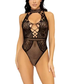 Bring the Heat Lace Bodysuit