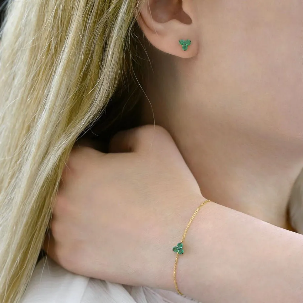 Cilia Bracelet in Emerald