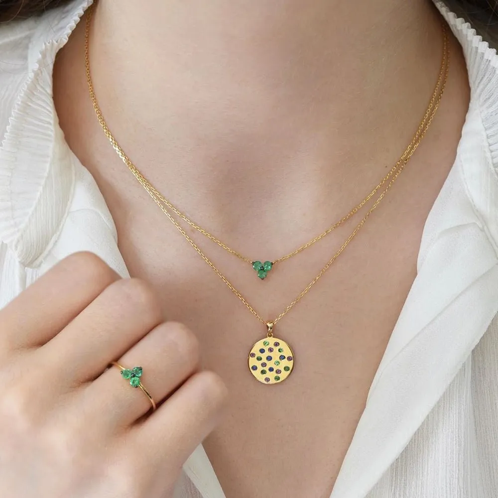 Cilia Bracelet in Emerald