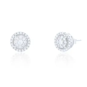 CZ Round Studs