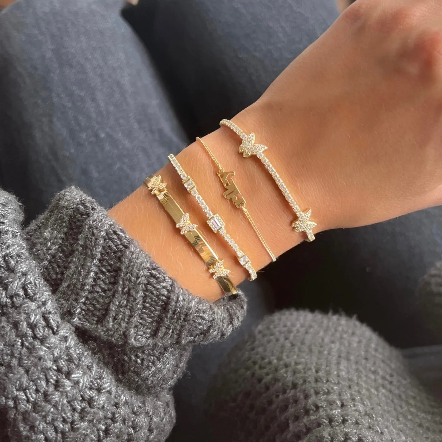 Emerald Trio Tennis Bracelet