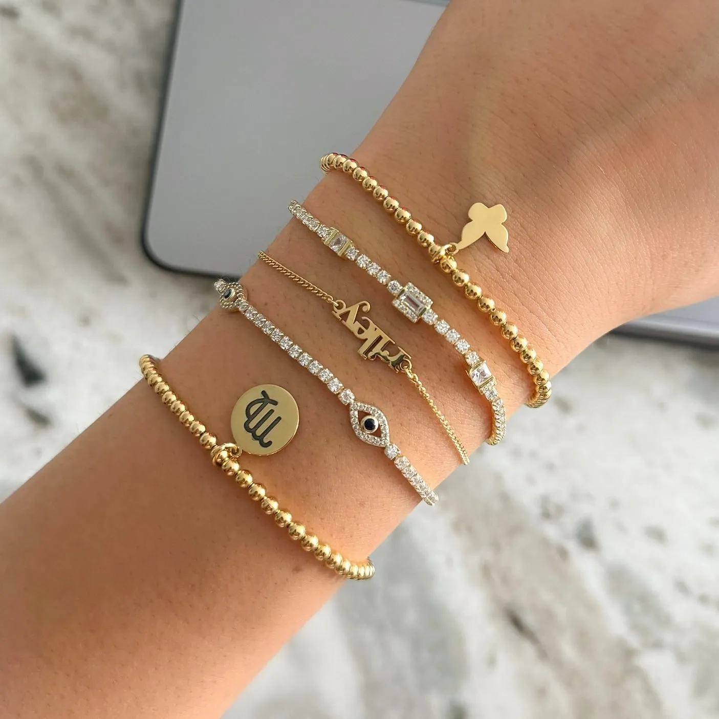 Emerald Trio Tennis Bracelet