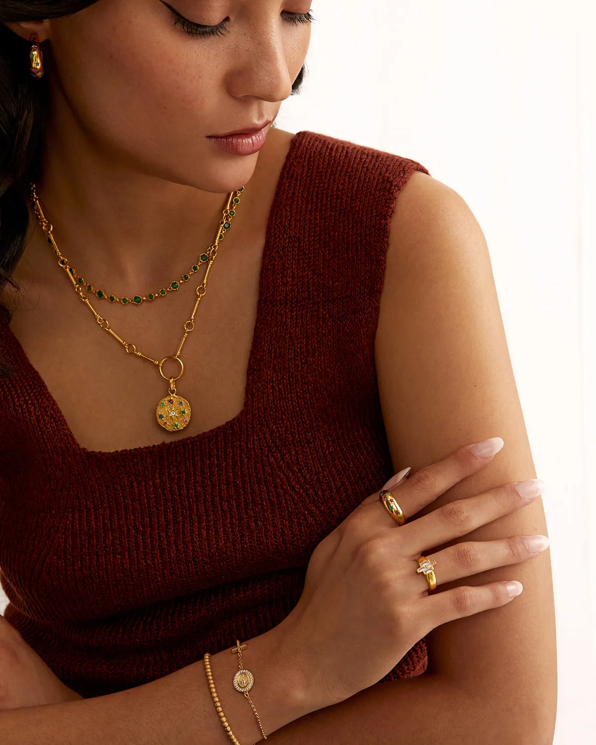 Green Etruria Necklace