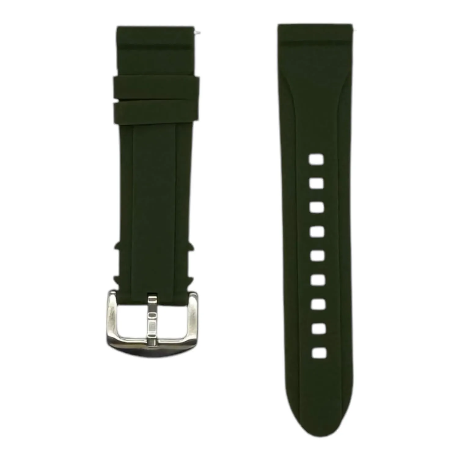 Heritage Elite Premium Silicone Watch Straps with the Ryze Evo Smart Watch
