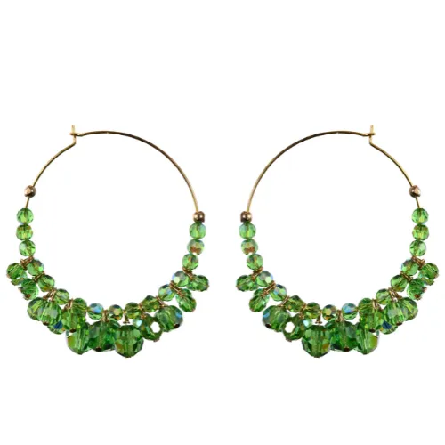 Large Cluster Earrings