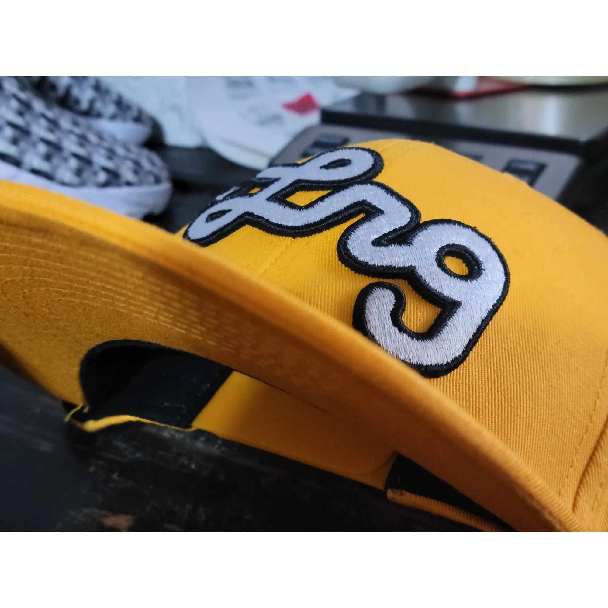 LRG Lifted Research Group Yellow Hip Hop Snapback Hat