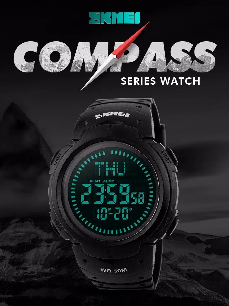 Military Compass Watch
