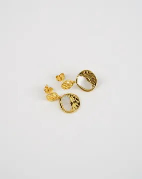 Mother of Pearl Sea Earrings