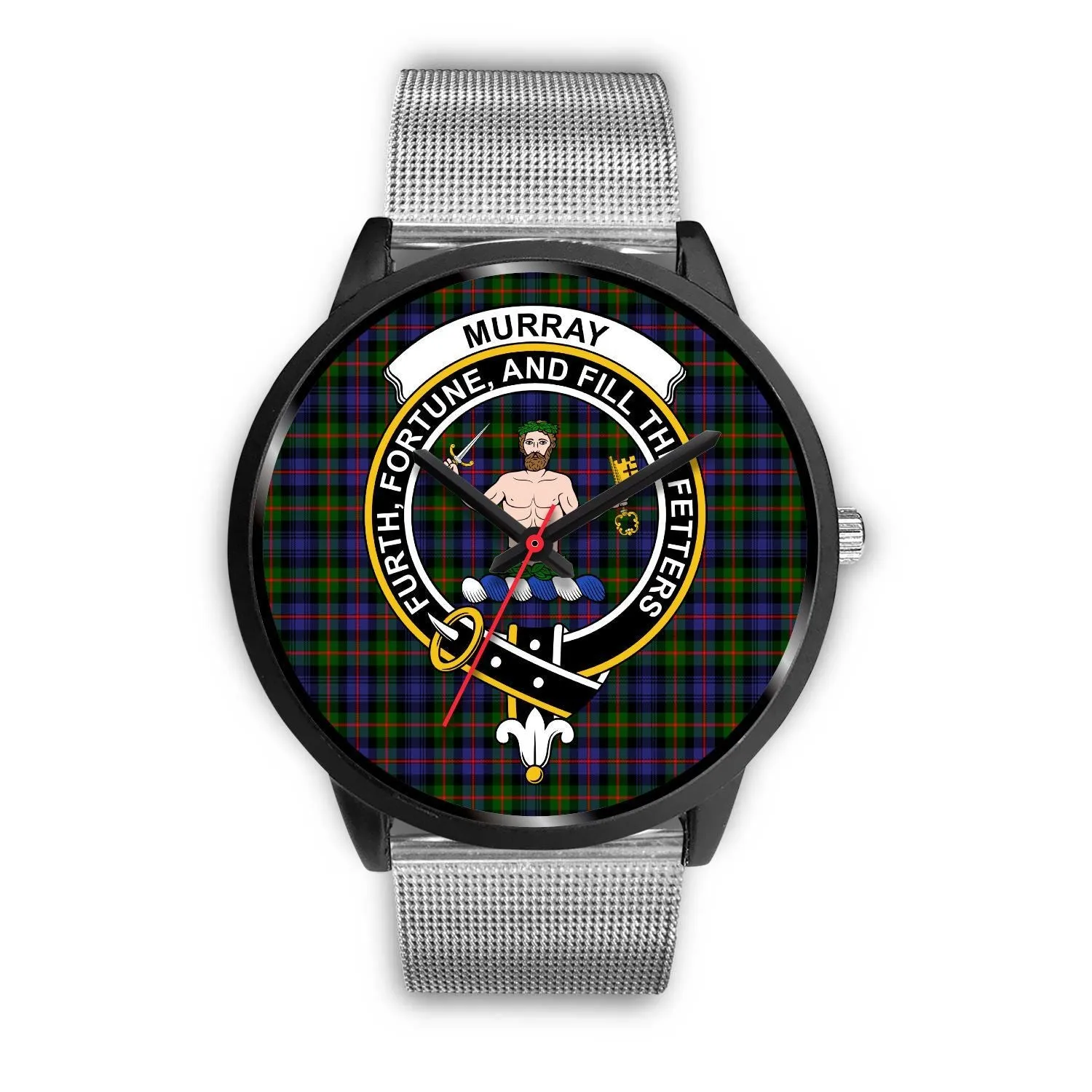Murray of Atholl Modern Clan Badge Tartan Black Watch