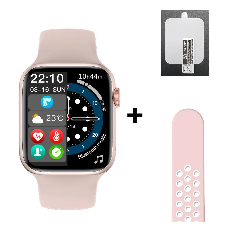 Original IWO W27 Pro Smart Watch Series 7 Men Women Bluetooth Call Wireless Charging Custom Dial Smartwatch Full Touch Screen