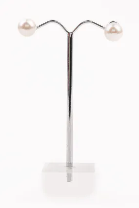 Pearl Studs - P53 9mm White