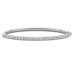 Sicily - One Carat Diamond Bangle