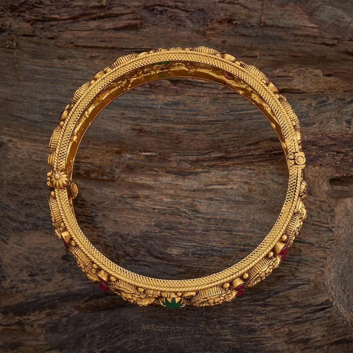 Silver Temple Bangle 177371