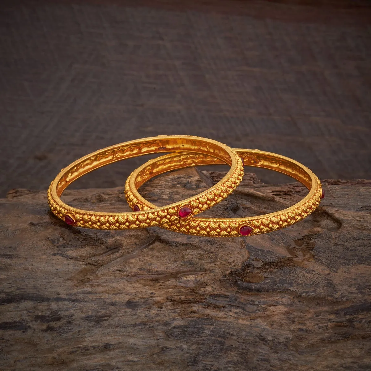 Silver Temple Bangle 177417