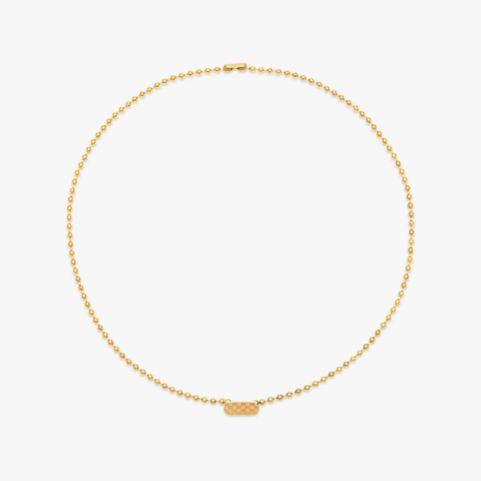 Skateboard Ball Chain Choker