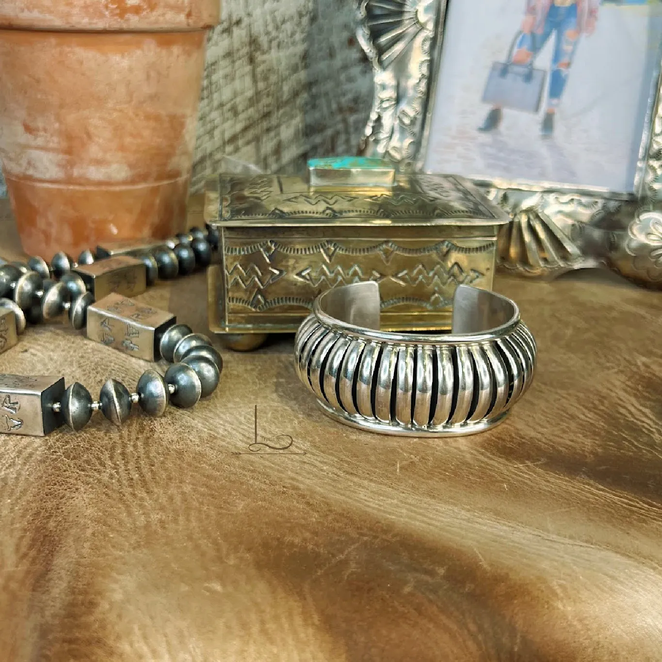 The Thomas Grande Sterling Dome Cuff