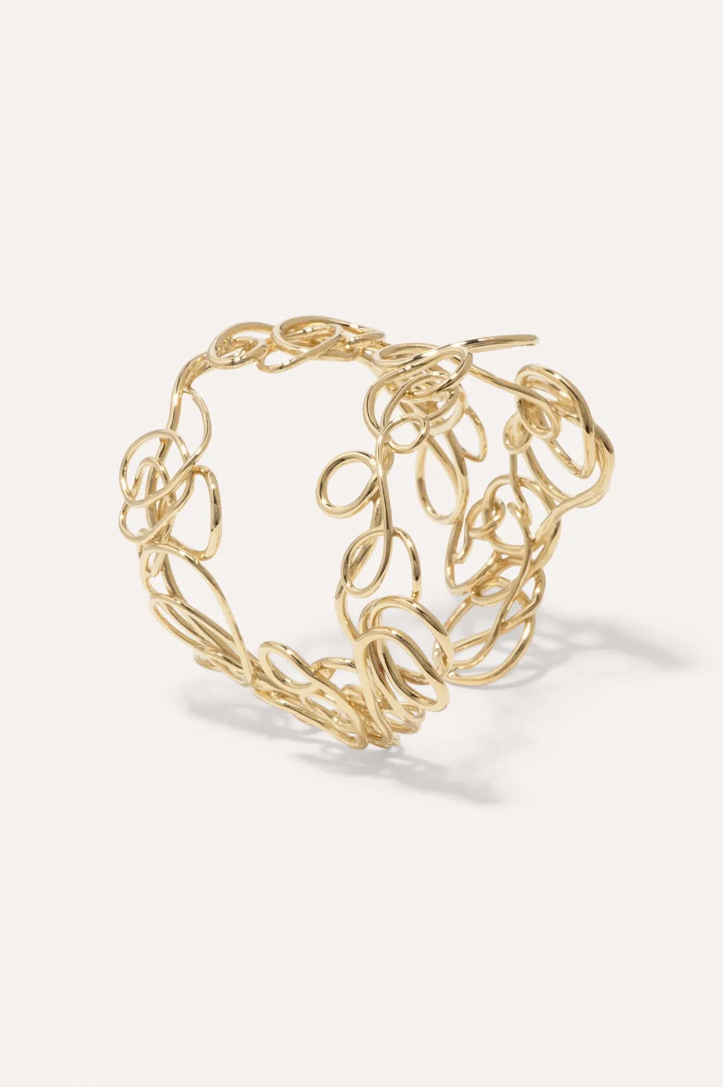 Traces - Gold Vermeil Cuff