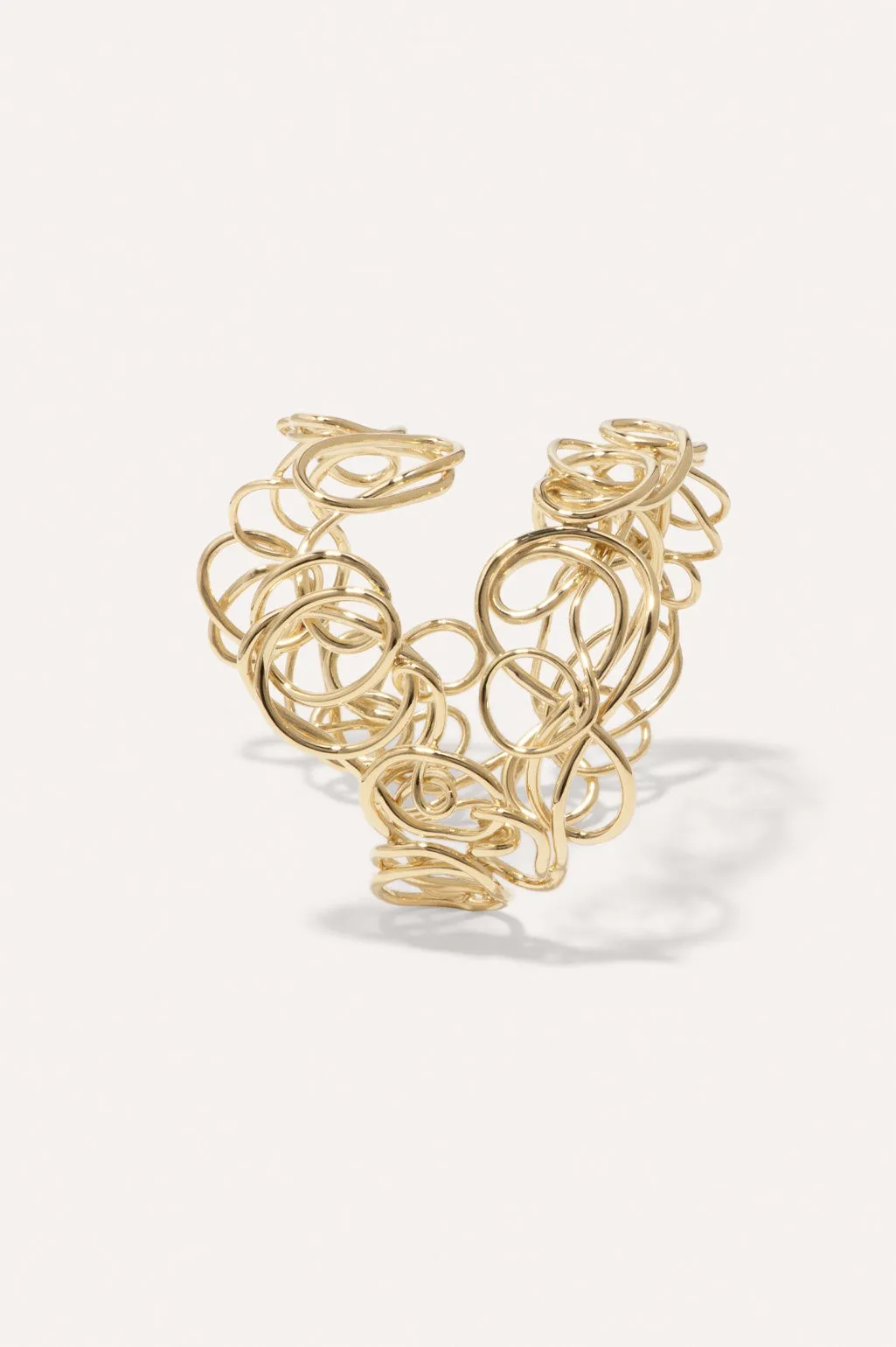 Traces - Gold Vermeil Cuff