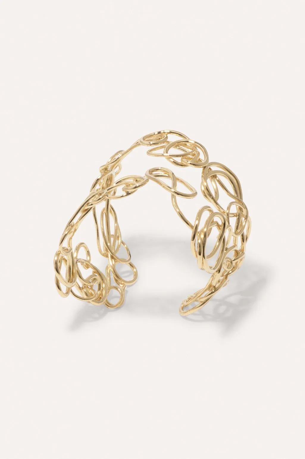 Traces - Gold Vermeil Cuff