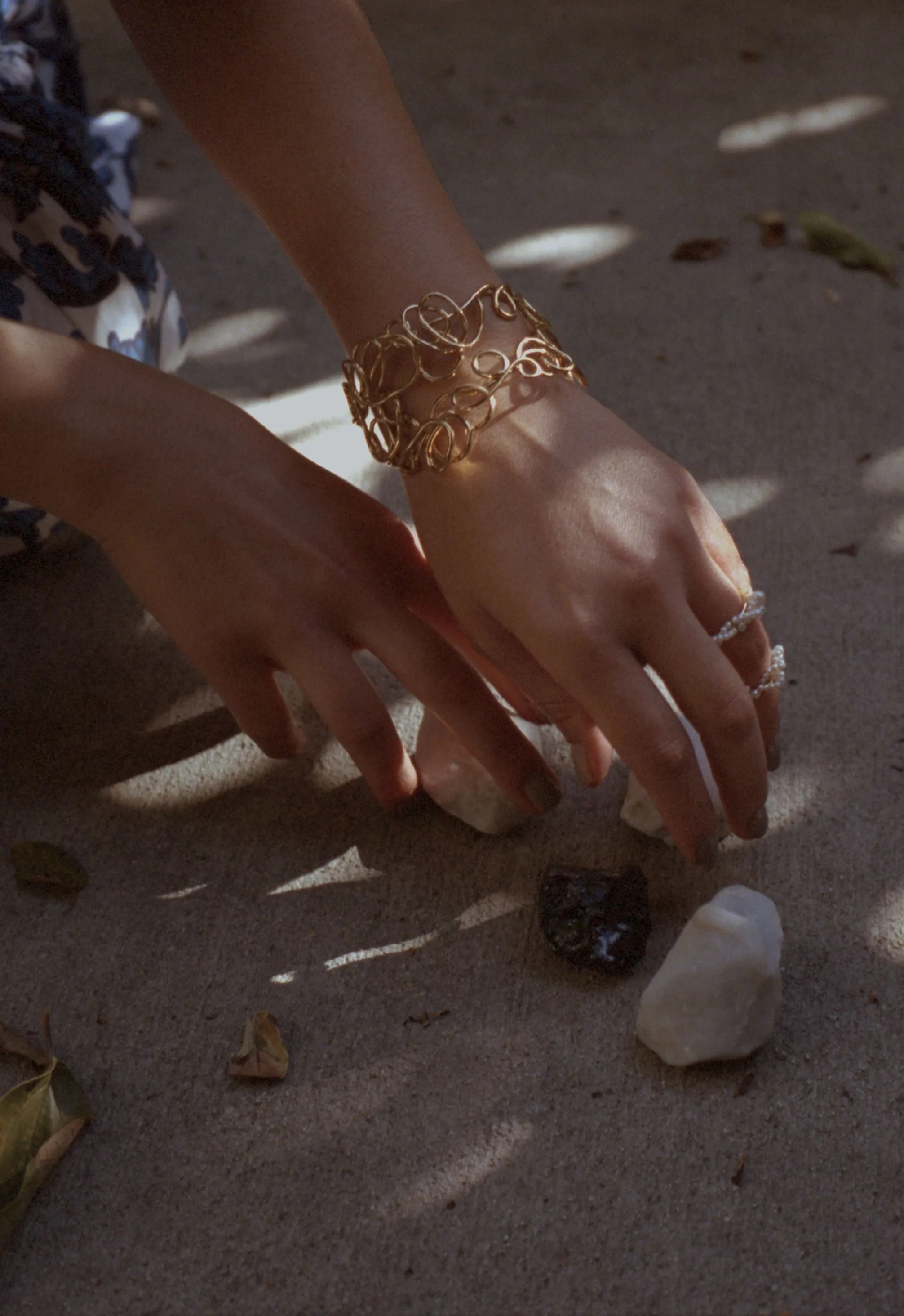 Traces - Gold Vermeil Cuff