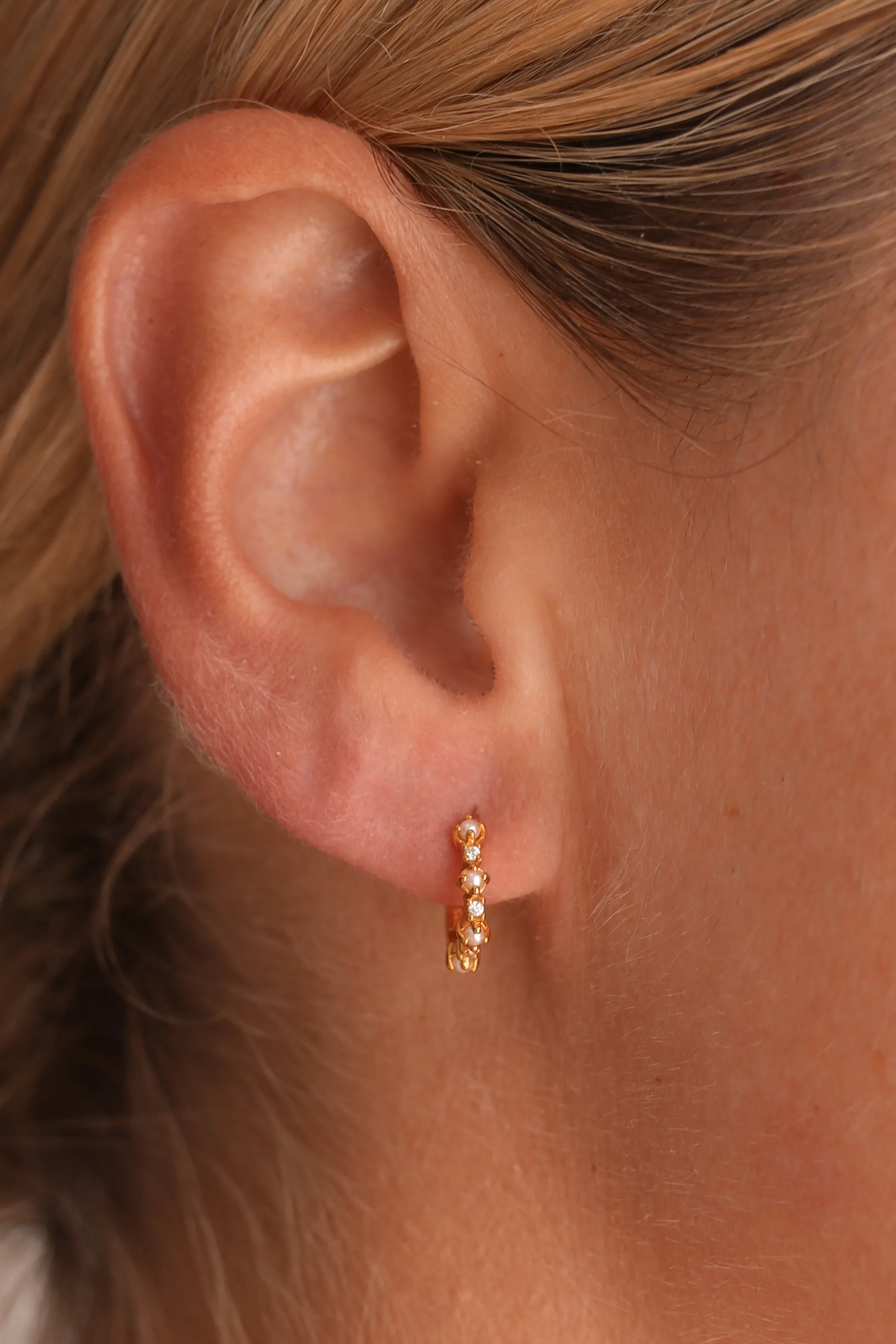 Vittoria - Sterling Silver Hoop Earrings