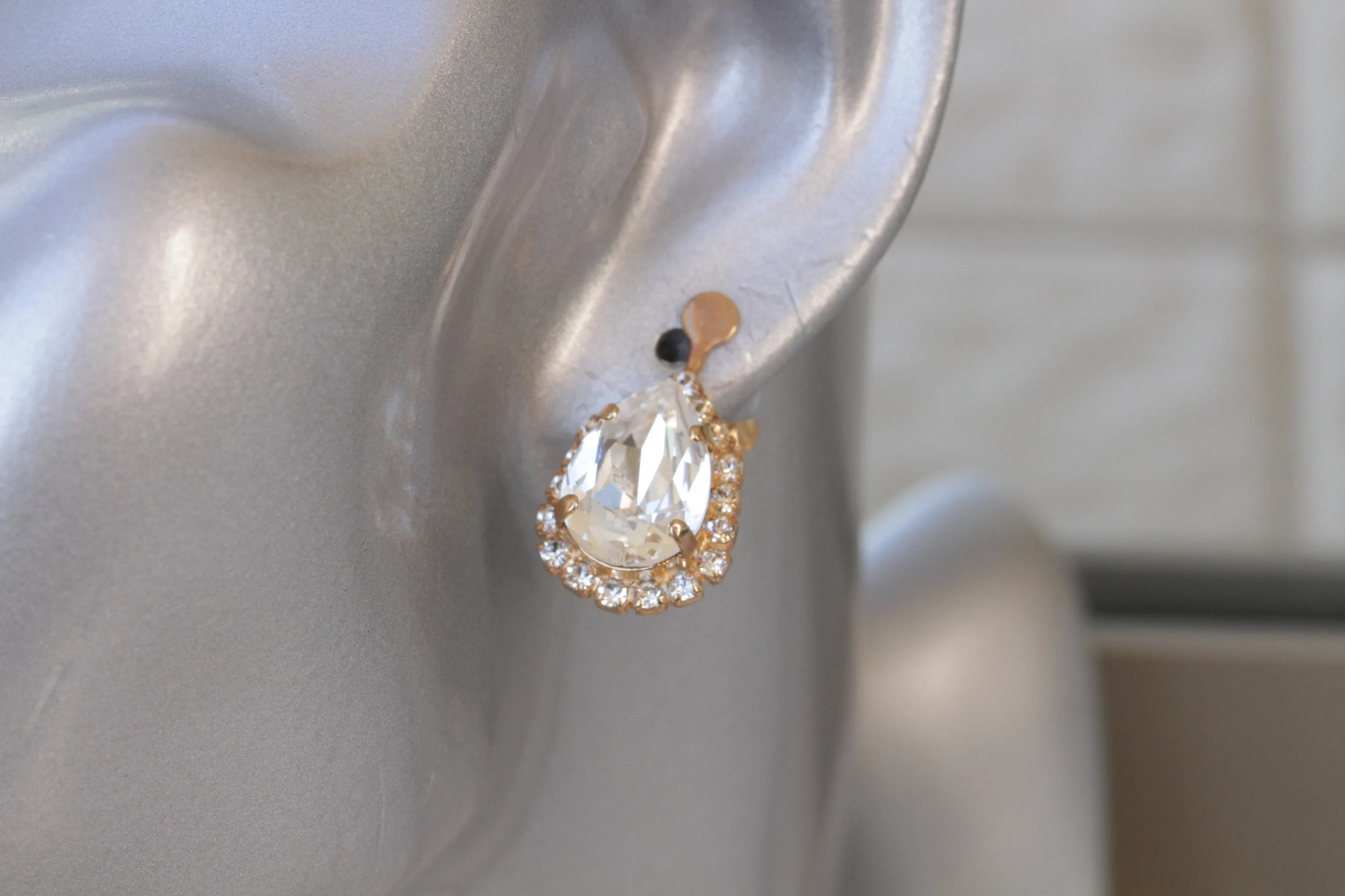 Wedding Clip On Earrings