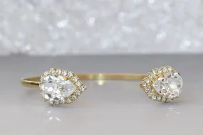 WHITE CRYSTAL BRACELET
