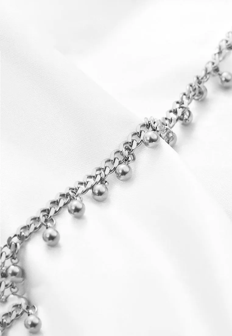 Zora Beads Pendant Chain Bracelet